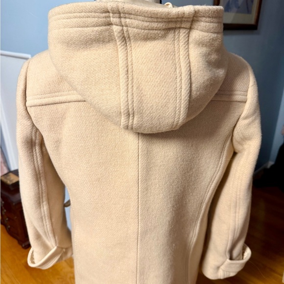 J. Crew Women's Cream Pea Coat - Picture 4 of 9